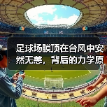 足球场膜顶在台风中安然无恙,背后的力学原理(图1) 足球场膜顶在台风中安然无恙,背后的力学原理(图1)