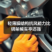 轻薄膜结构抗风能力比钢架候车亭还强（图2）