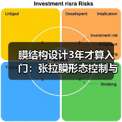膜结构设计3年才算入门:张拉膜形态控制与脊索谷索边索锚固(图3) 膜结构设计3年才算入门:张拉膜形态控制与脊索谷索边索锚固(图3)
