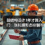 膜结构设计3年才算入门:张拉膜形态控制与脊索谷索边索锚固(图4) 膜结构设计3年才算入门:张拉膜形态控制与脊索谷索边索锚固(图4)