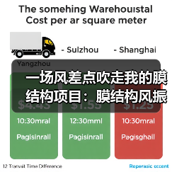 一场风差点吹走我的膜结构项目：膜结构风振 抗风设计 风洞试验 膜结构风振控制 附加索 扰流条 风压系数（图3）