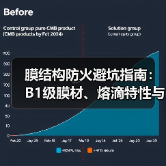 膜结构防火避坑指南：B1级膜材、熔滴特性与消防审批（图3）