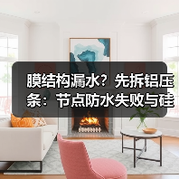 膜结构漏水？先拆铝压条：节点防水失败与硅酮胶更换周期（图3）