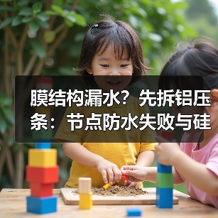 膜结构漏水？先拆铝压条：节点防水失败与硅酮胶更换周期（图1）