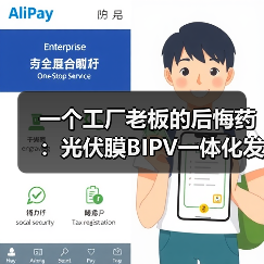 一个工厂老板的后悔药:光伏膜BIPV一体化发电效益到底能不能回本?(图2) 一个工厂老板的后悔药:光伏膜BIPV一体化发电效益到底能不能回本?(图2)