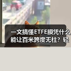 一文搞懂ETFE膜凭什么能让百米跨度无柱?轻量化颠覆建筑结构(图3) 一文搞懂ETFE膜凭什么能让百米跨度无柱?轻量化颠覆建筑结构(图3)