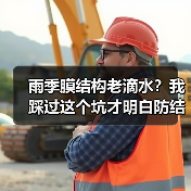 雨季膜结构老滴水?我踩过这个坑才明白防结露保温层不能瞎做(图1) 雨季膜结构老滴水?我踩过这个坑才明白防结露保温层不能瞎做(图1)