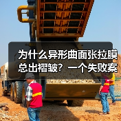 为什么异形曲面张拉膜总出褶皱?一个失败案例让我重新理解了鸟巢同款工艺(图4) 为什么异形曲面张拉膜总出褶皱?一个失败案例让我重新理解了鸟巢同款工艺(图4)