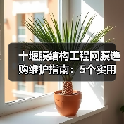 十堰膜结构工程网膜选购维护指南：5个实用技巧解析（图4）