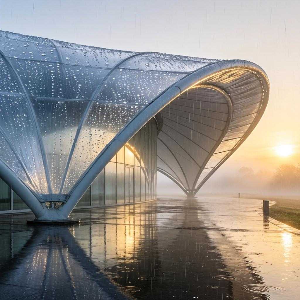 膜结构车棚和金属车棚的区别是什么