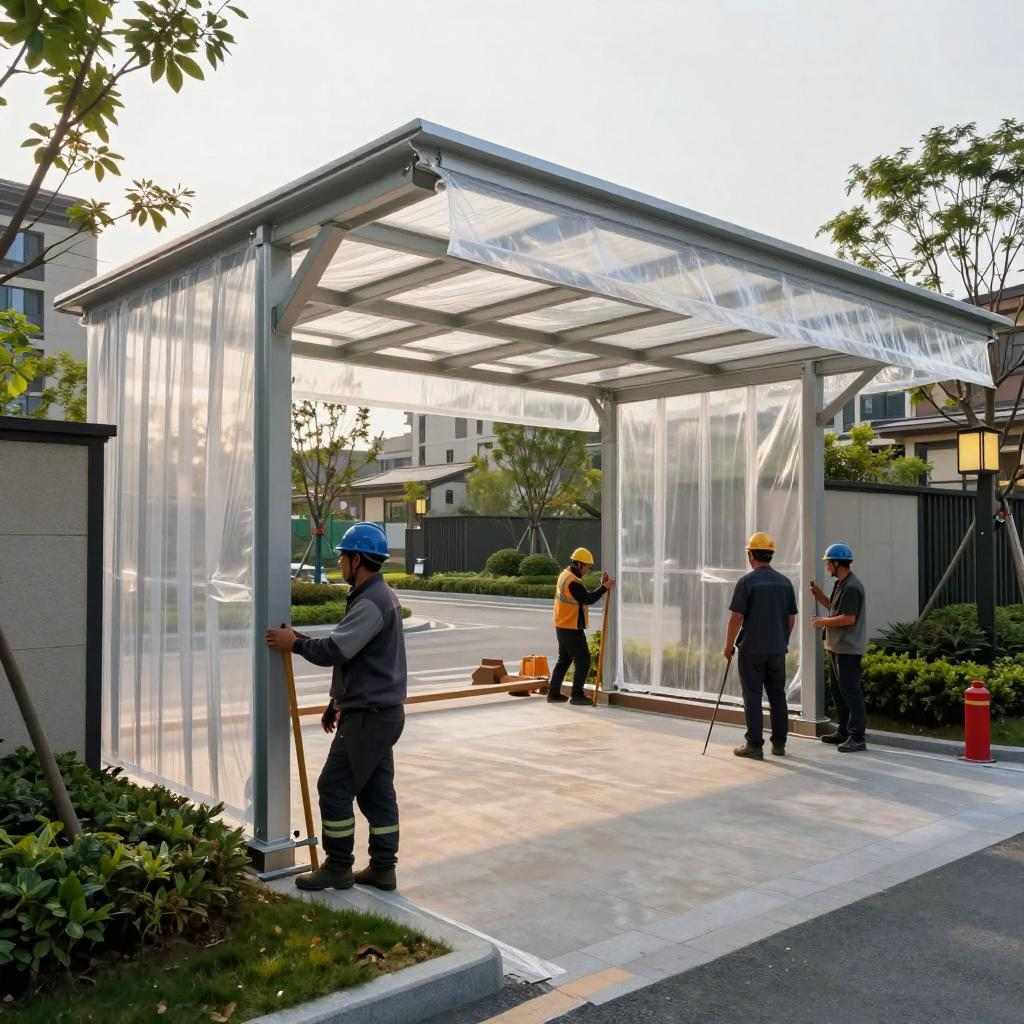 膜结构车棚在搭建的过程中需要注意哪些事项呢? 膜结构车棚在搭建的过程中需要注意哪些事项呢?