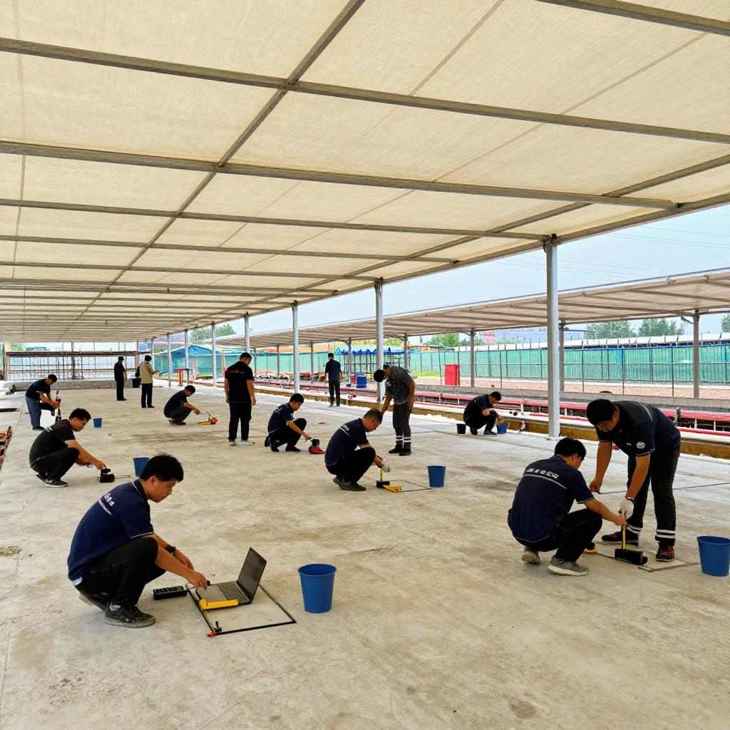 膜结构车棚施工方案详解与关键步骤解析