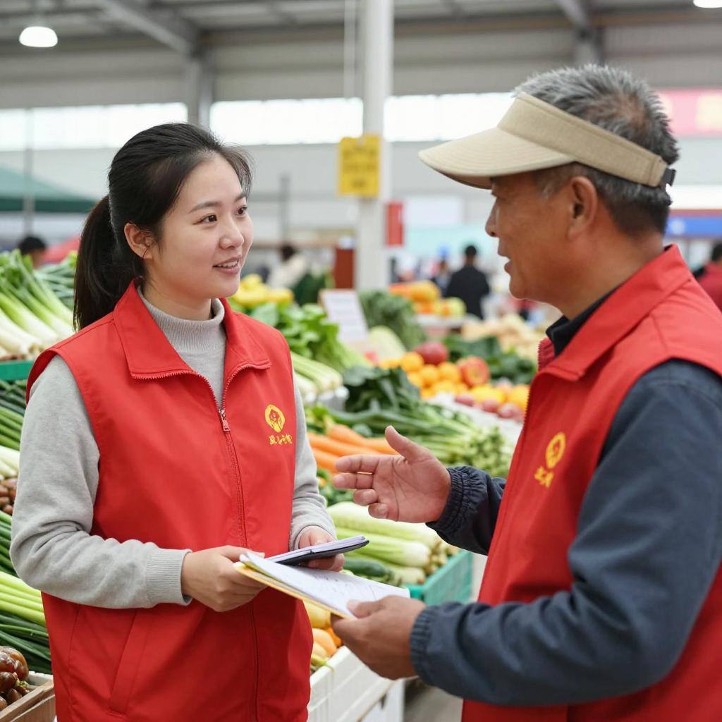 潮汐市场暖民心 菜农护河传温情(图2) 潮汐市场暖民心 菜农护河传温情