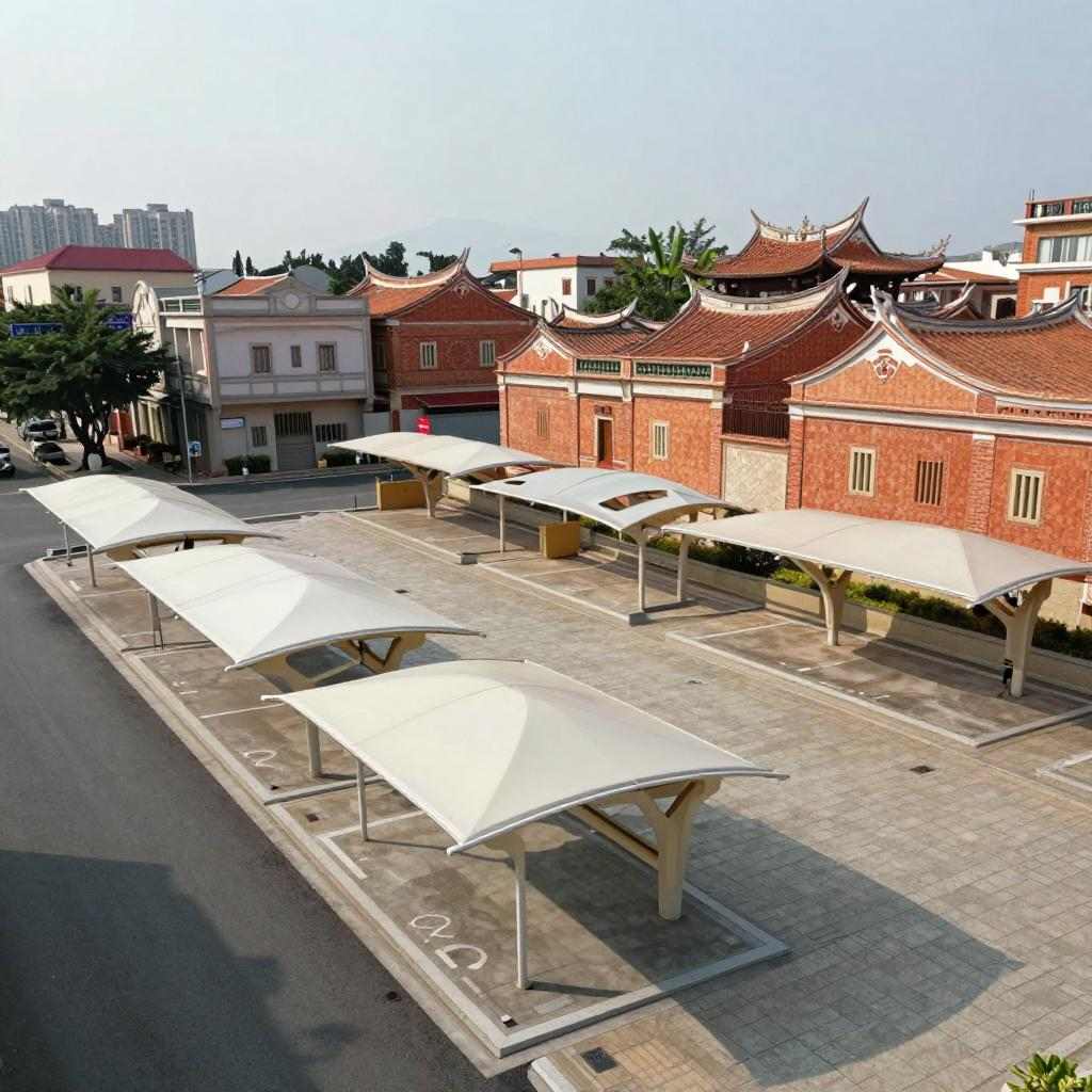 泉州膜结构停车棚优质厂家推荐,解决行业三大核心痛点(图3) 泉州膜结构停车棚优质厂家推荐,解决行业三大核心痛点
