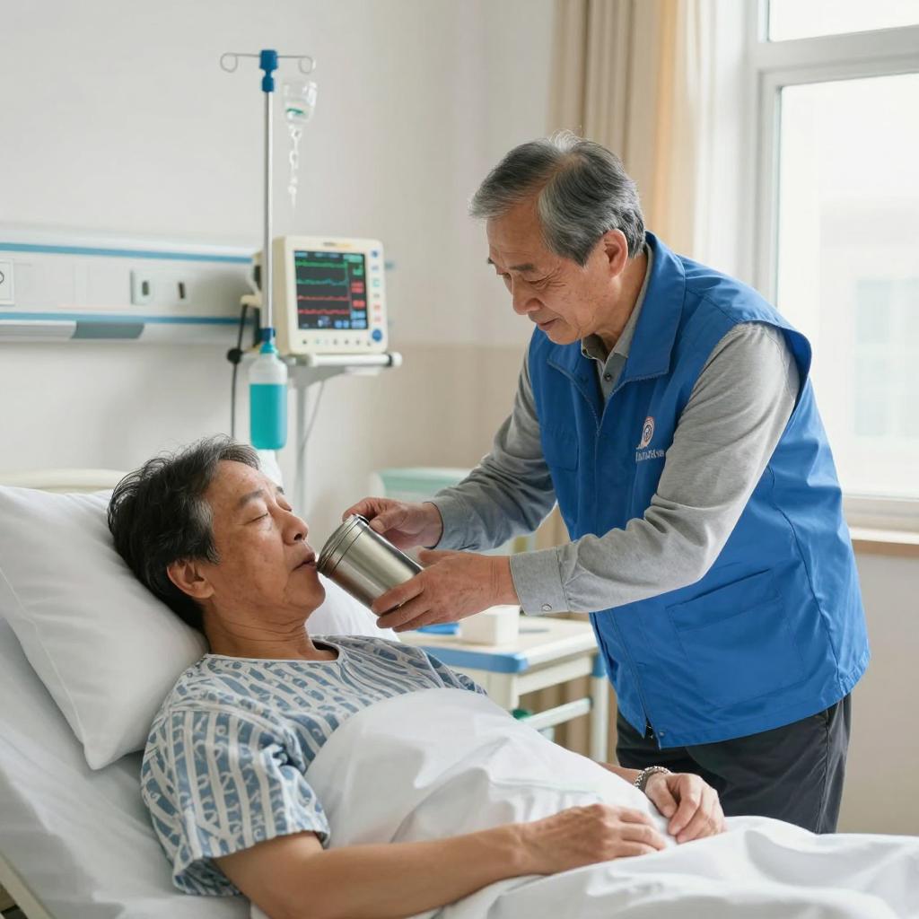 独居老人失明三十载,十堰七旬老党员甘当他的“眼睛”(图1) 独居老人失明三十载,十堰七旬老党员甘当他的“眼睛”