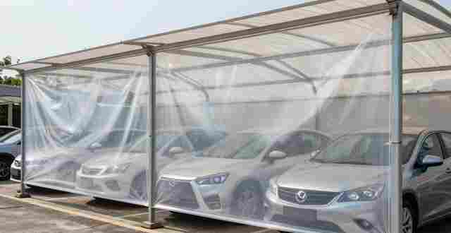 膜结构车棚优势大揭秘！告别传统车棚弊端，速来了解
