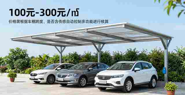 膜结构车棚多少钱一平米？450到1200元，这份报价单说清楚了