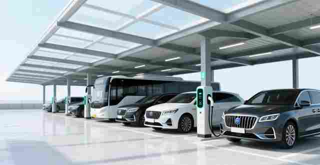 全国发货！义乌市启顺膜结构一站式定制商务车充电桩停车棚