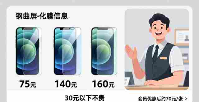 手机贴膜价格差大，曲面屏钢化膜为啥贵？值不值得贴？