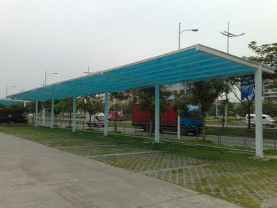 膜结构车棚 膜结构车棚