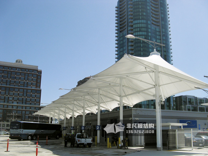 JY001 加油站膜结构停车雨棚
