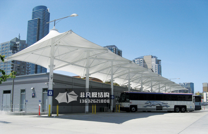JY001 加油站膜结构停车雨棚
