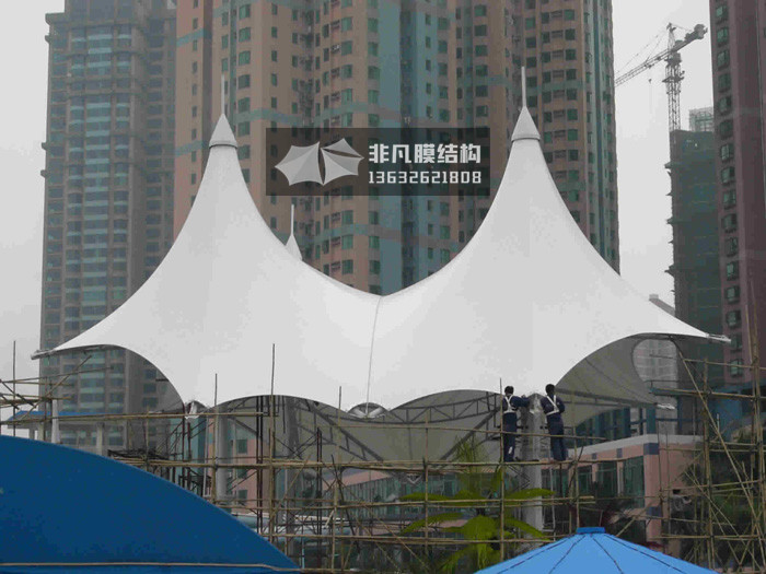 WT002 舞台景观膜结构 广州黄金海岸 WT002 舞台景观膜结构 广州黄金海岸