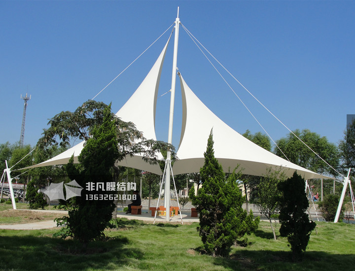 JG011 公园景观膜结构雨棚 