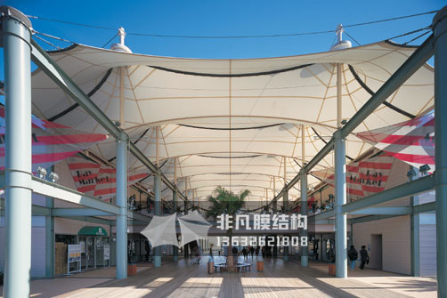 SY012 商场楼顶膜结构