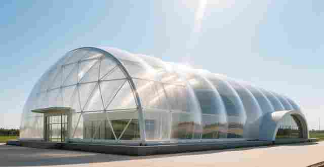 气膜足球场建造_充气膜结构建设_气膜体育场馆