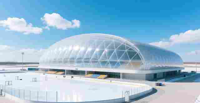 气膜冰雪场馆_新型冰雪载体_建筑 膜结构