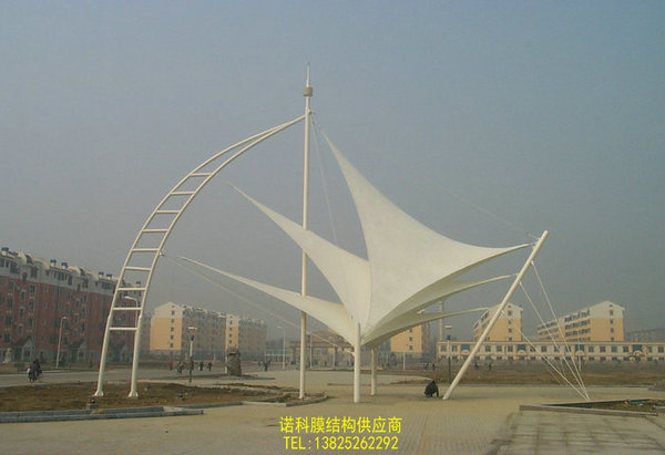 膜结构景观小品工程设计与施工全流程解析