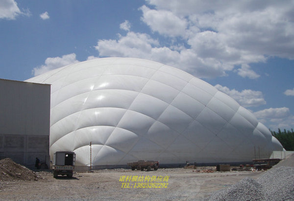 荆州膜结构大型遮阳棚选用米勒膜材FR700