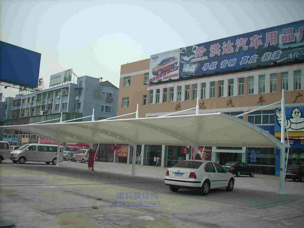 山西小区膜结构车棚